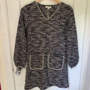 Max Studio Long Sleeve Shift Dress